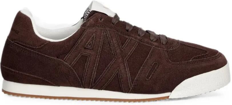Armani Exchange Suède loafers Bruin