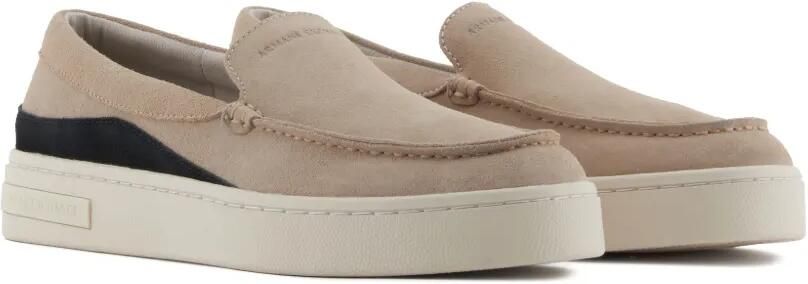 Armani Exchange Suède slip-on sneakers Beige - Foto 5