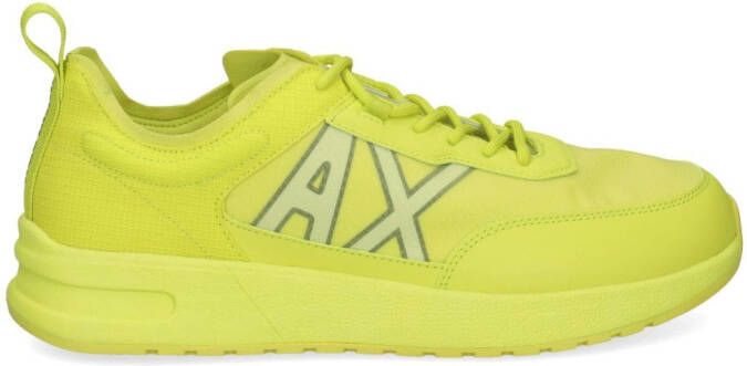 Armani Exchange Sneakers met vlakken Geel