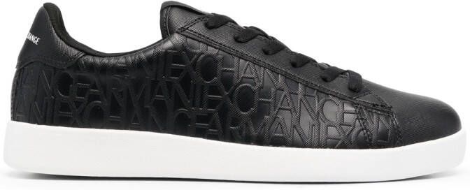 Armani Exchange Low-top sneakers Zwart