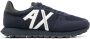 Armani Exchange Sneakers met logopatch Blauw - Thumbnail 1