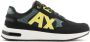 Armani Exchange Sneakers met logoprint Zwart - Thumbnail 1