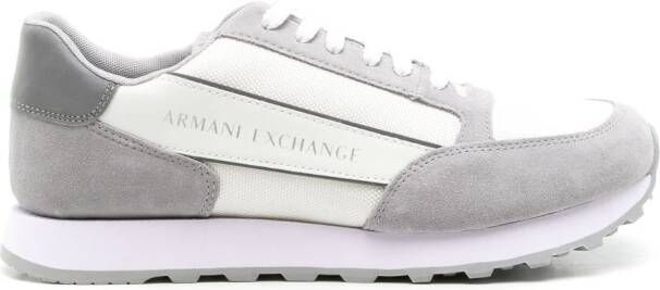 Armani Exchange Sneakers met vlakken Grijs