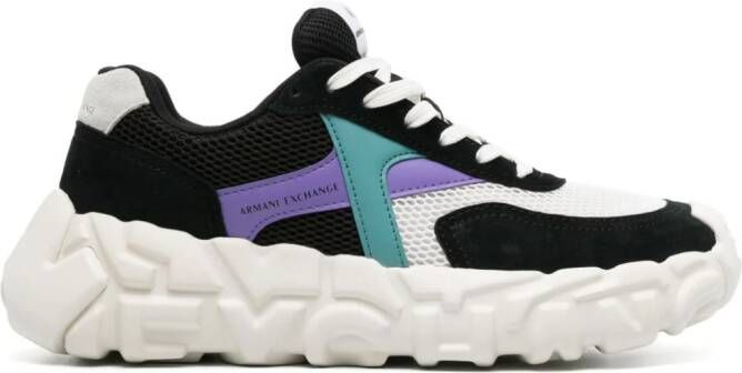 Armani Exchange Xux211 chunky sneakers Wit
