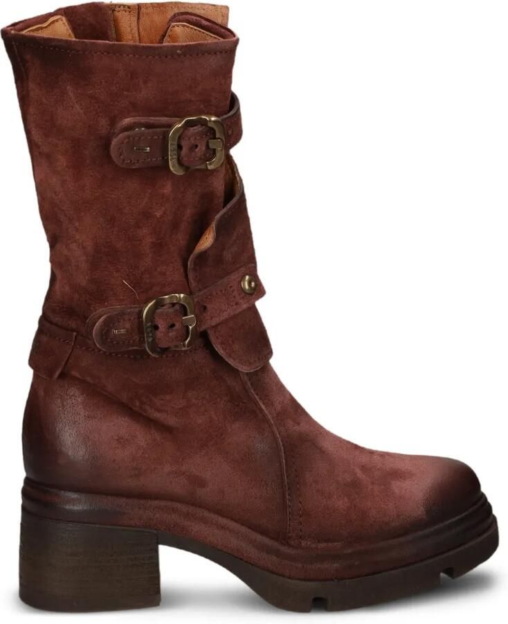 A.S.98 buckled leather boots Bruin