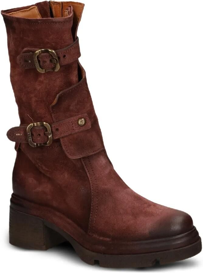 A.S.98 buckled leather boots Bruin - Foto 2