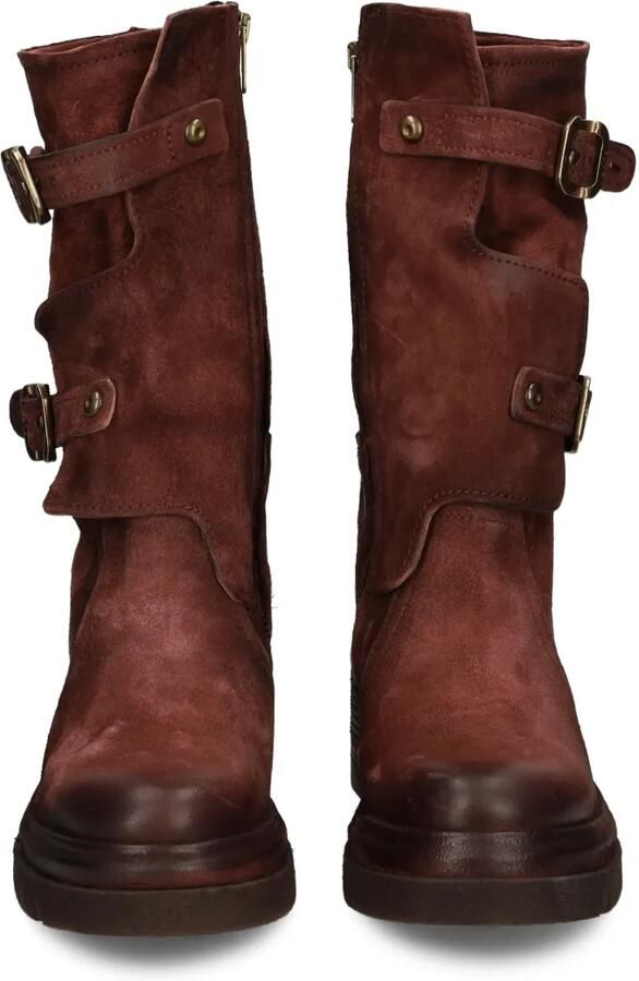 A.S.98 buckled leather boots Bruin - Foto 4