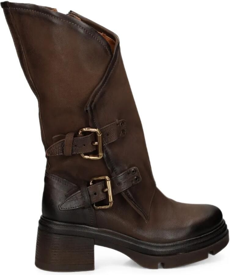 A.S.98 Easton buckle-fastening leather boots Bruin