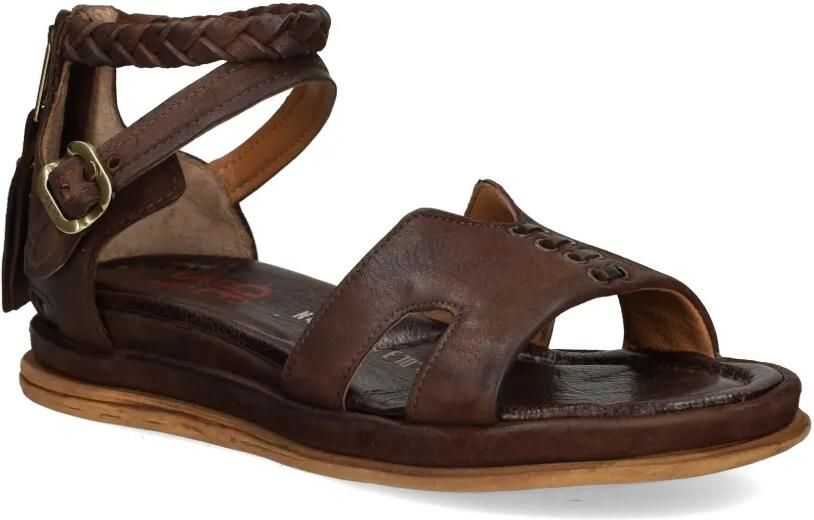 A.S.98 Gevlochten sandalen Bruin - Foto 4