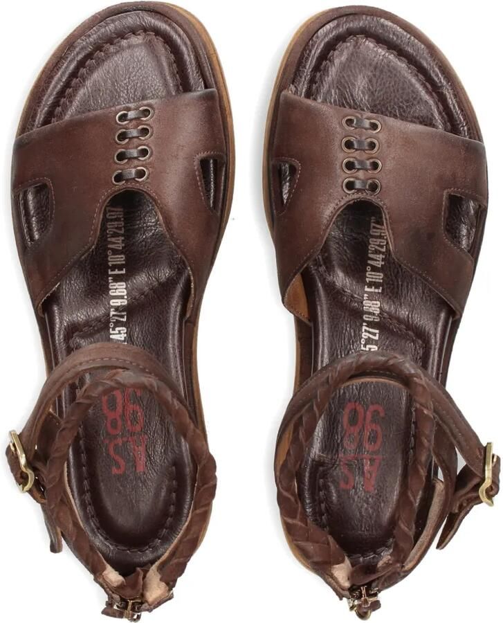 A.S.98 Gevlochten sandalen Bruin - Foto 2