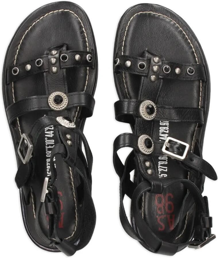 A.S.98 Grant sandalen Zwart - Foto 2