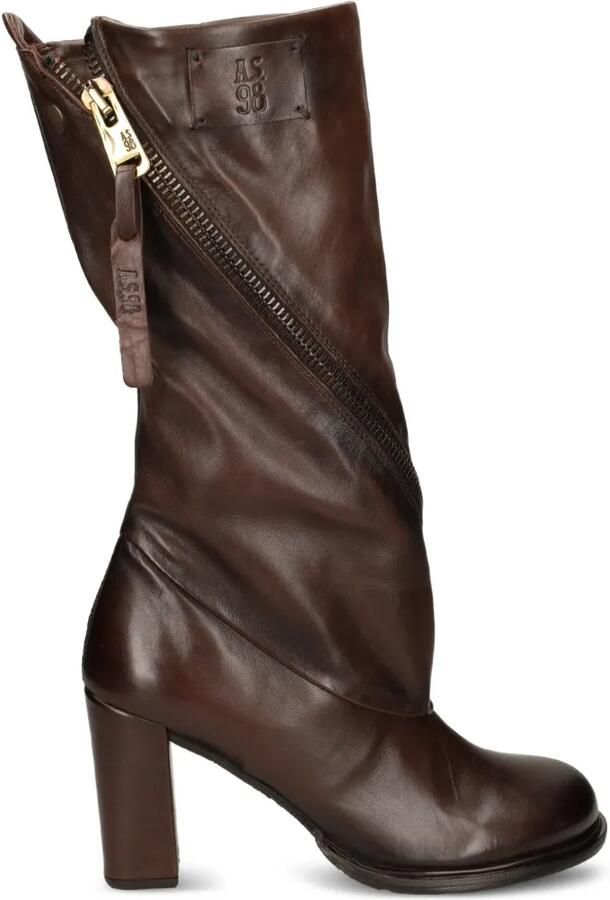 A.S.98 Larkin zip-detail heeled boots Bruin