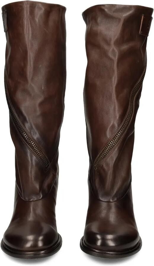 A.S.98 Larkin zip-detail heeled boots Bruin - Foto 4