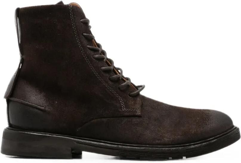 A.S.98 Leren laarzen Bruin