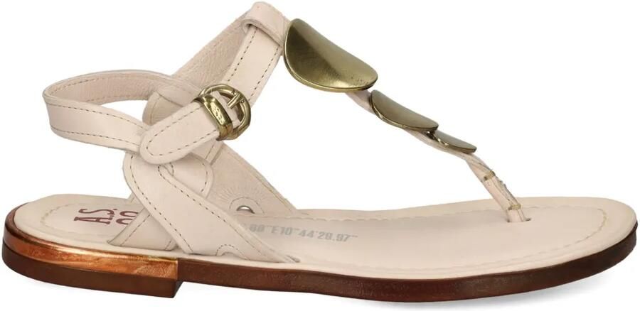 A.S.98 Leren sandalen Beige