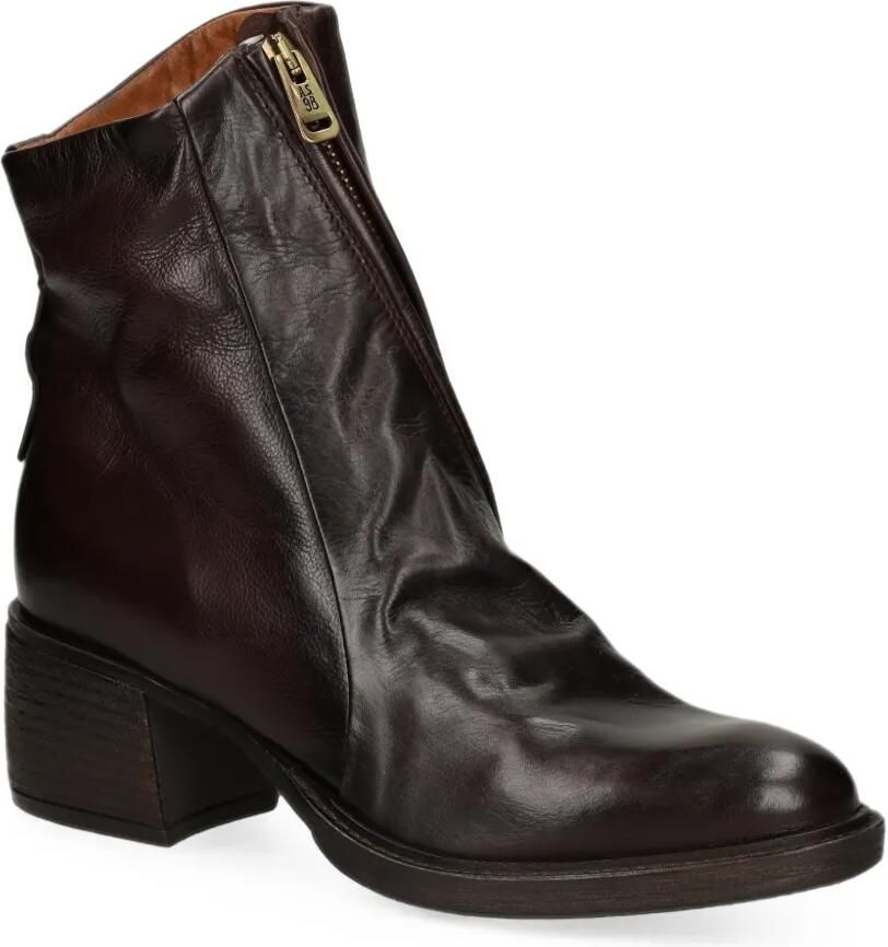 A.S.98 Lira front-zip leather boots Bruin - Foto 3