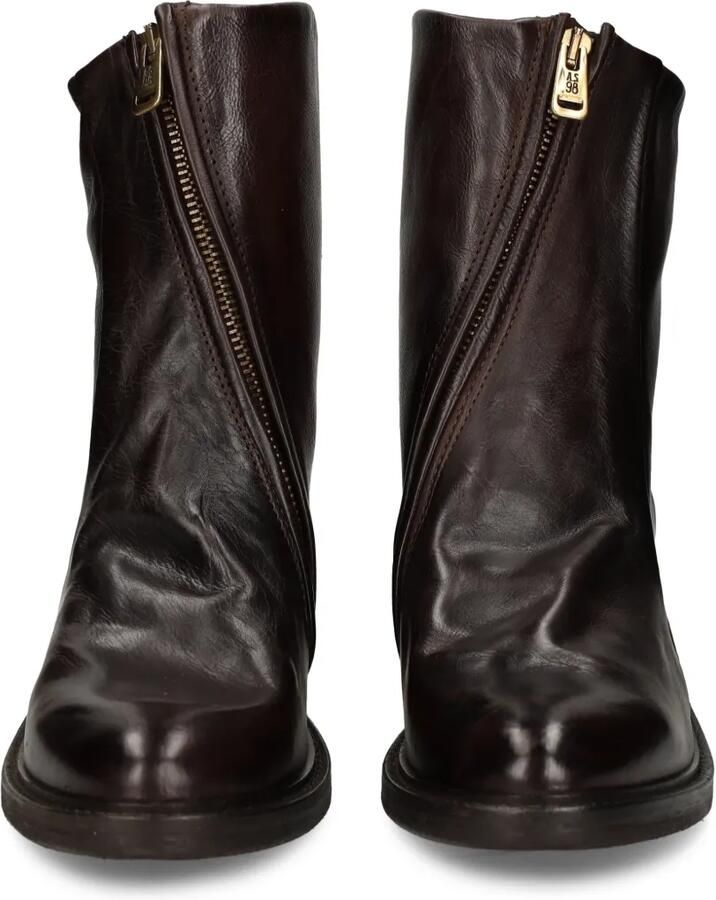 A.S.98 Lira front-zip leather boots Bruin - Foto 4
