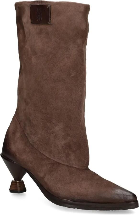 A.S.98 pointed-toe sculptural-heel boots Bruin - Foto 2