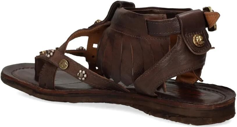 A.S.98 Sandalen met franje Bruin - Foto 4