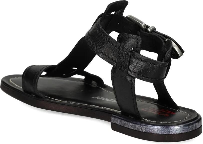 A.S.98 Sandalen met gespbandje Zwart - Foto 3