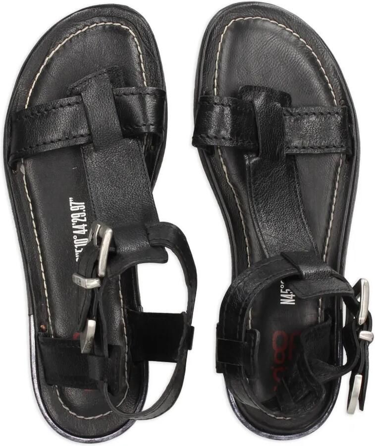 A.S.98 Sandalen met gespbandje Zwart - Foto 2