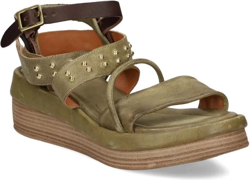 A.S.98 Shiloh sandalen met studs Grijs - Foto 3