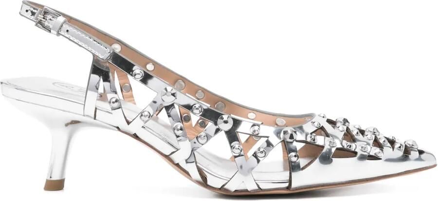 Ash 55 mm Bizarre slingback pumps Zilver