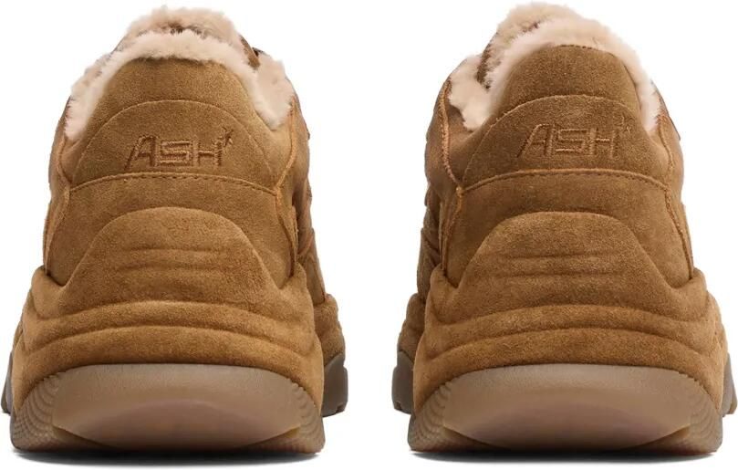 Ash Addict Bis panelled shearling-lined sneakers Bruin - Foto 2