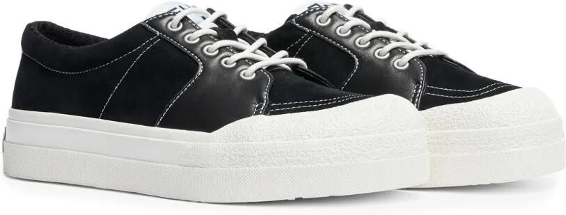 Ash Aster leren low-top sneakers met vlakken Zwart - Foto 3