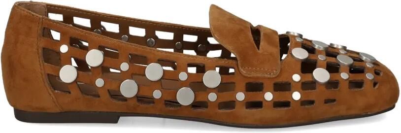 Ash Bali loafers verfraaid met studs en uitgesneden details Bruin