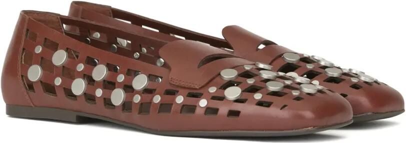Ash Bali loafers verfraaid met studs en uitgesneden details Rood - Foto 2