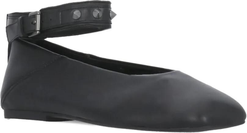 Ash Ballerina's met gespbandje en studs Zwart - Foto 4