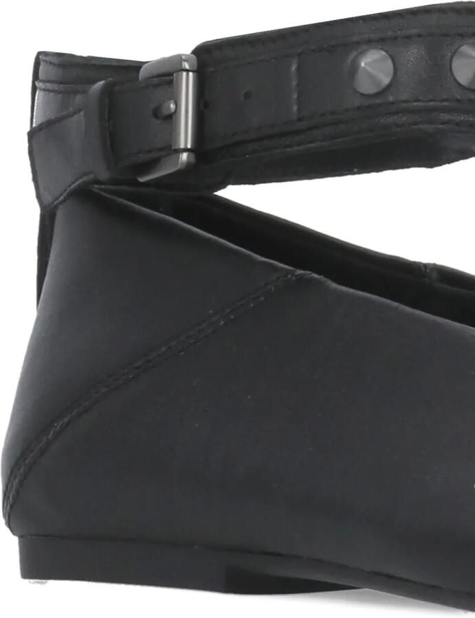 Ash Ballerina's met gespbandje en studs Zwart - Foto 3