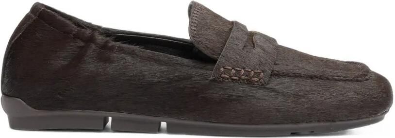 Ash Barkley loafers met kalfshaar Bruin