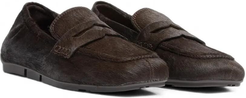 Ash Barkley loafers met kalfshaar Bruin - Foto 3
