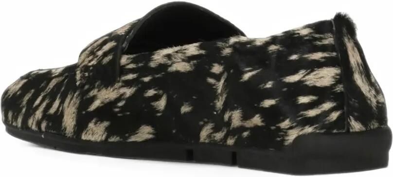 Ash Barkley loafers met dierenprint Zwart - Foto 3