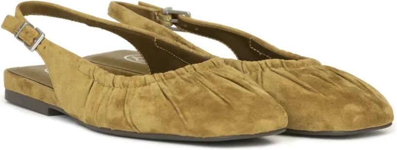Ash Bibi ruched slingback ballet flats Groen - Foto 3