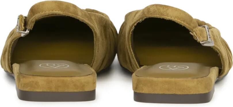 Ash Bibi ruched slingback ballet flats Groen - Foto 2