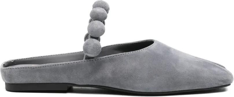 Ash Blanche sandalen met bobbelbandje Grijs