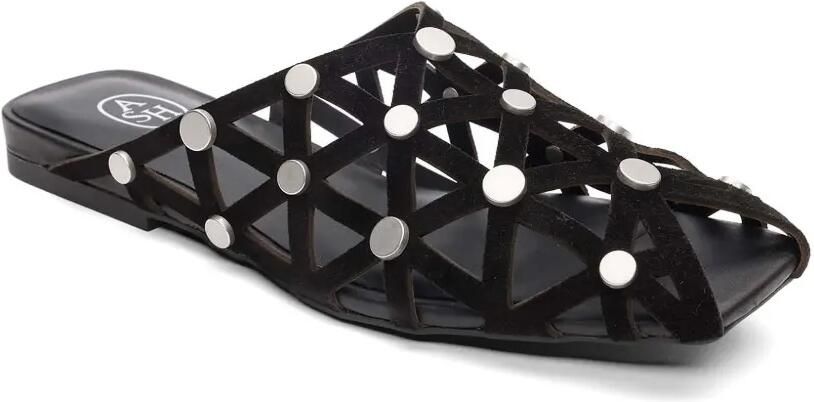 Ash Bone sandalen verfraaid met studs en uitgesneden details Zwart