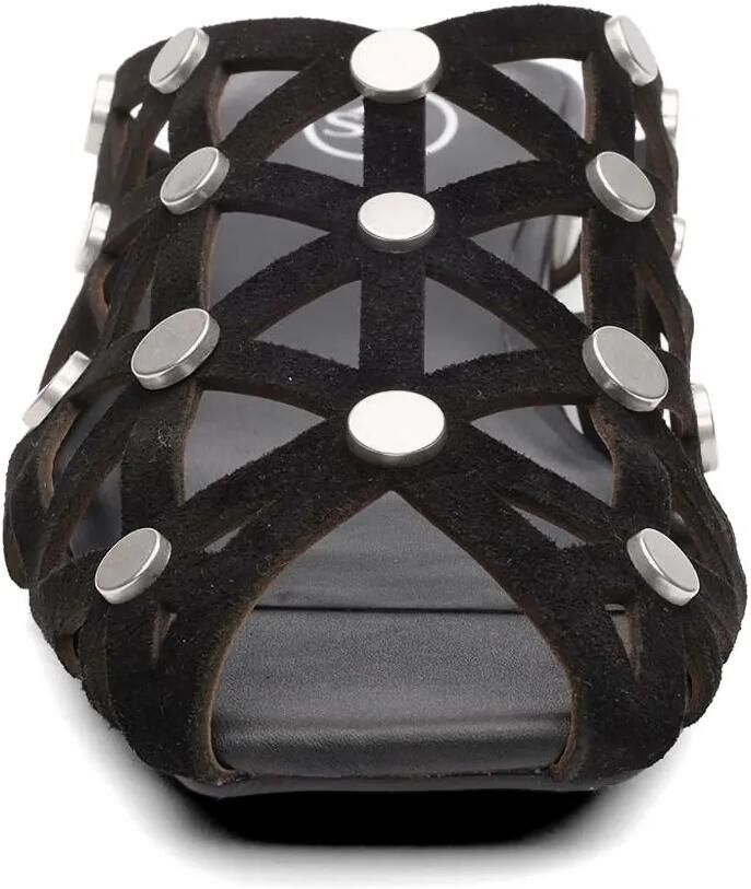 Ash Bone sandalen verfraaid met studs en uitgesneden details Zwart - Foto 2