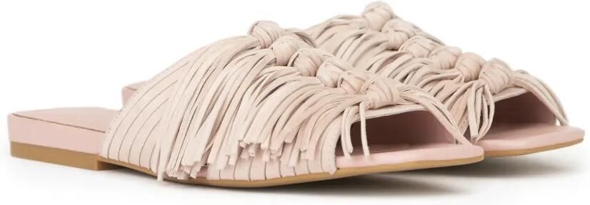 Ash Brigitte fringe-detail sandals Roze - Foto 3