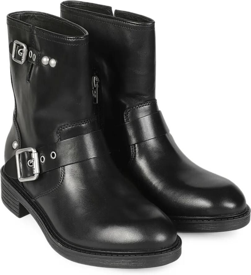 Ash buckle-detail leather boots Zwart - Foto 2