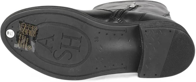 Ash buckle-detail leather boots Zwart - Foto 4