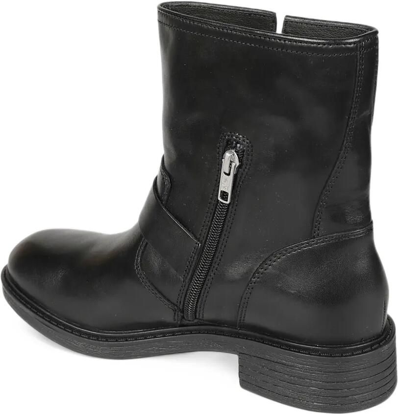Ash buckle-detail leather boots Zwart - Foto 3
