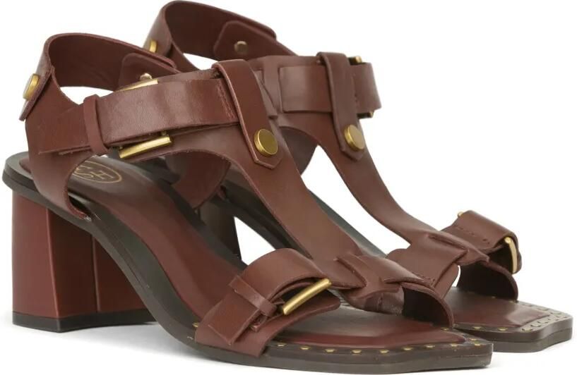 Ash Criss calf leather sandals Bruin - Foto 3