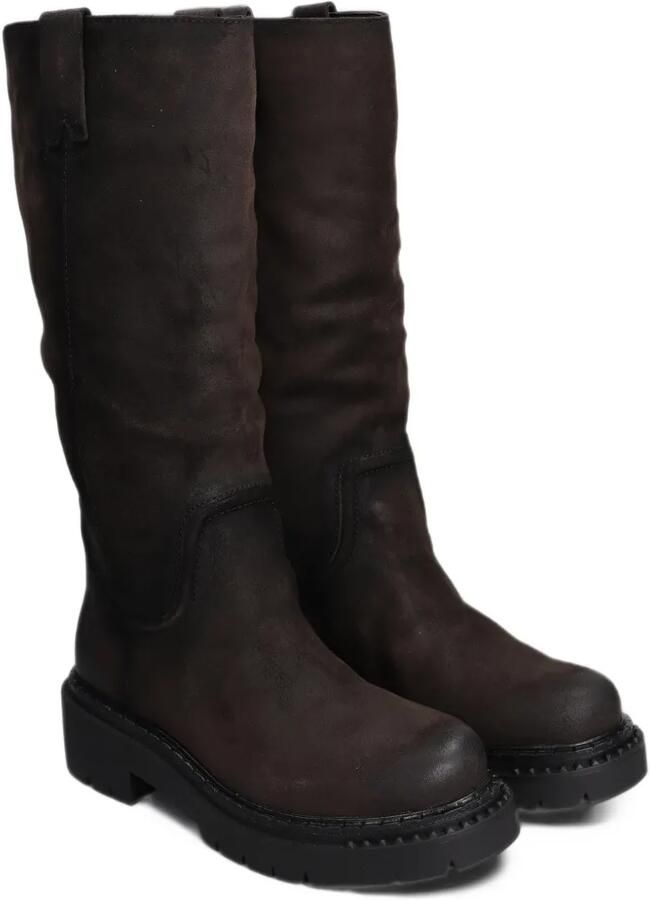 Ash Detroit suede-finish chunky boots Bruin - Foto 3