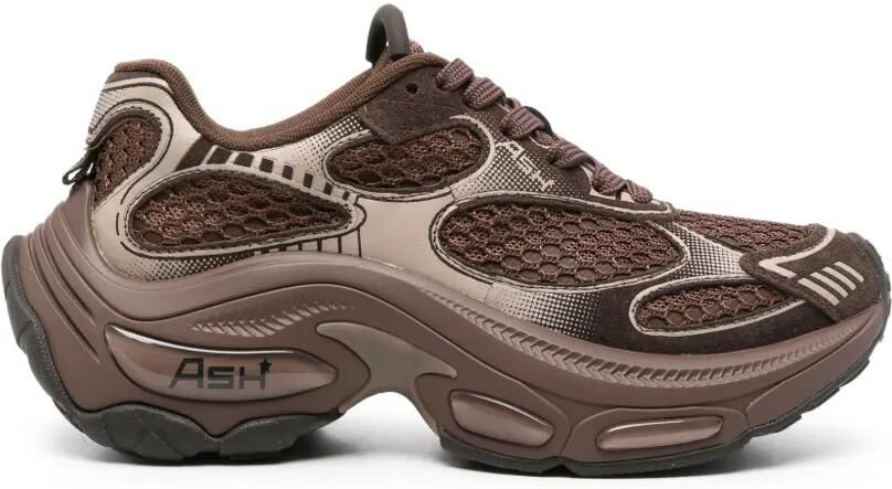 Ash Dragon chunky sneakers met vlakken Bruin