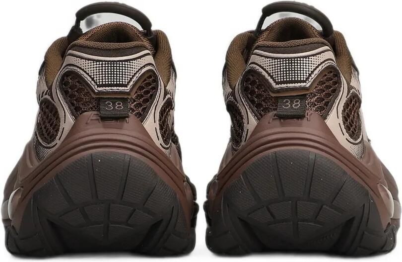 Ash Dragon low-top sneakers met mesh vlak Bruin - Foto 4