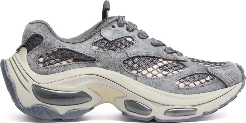 Ash Dragon low-top sneakers met mesh vlak Grijs